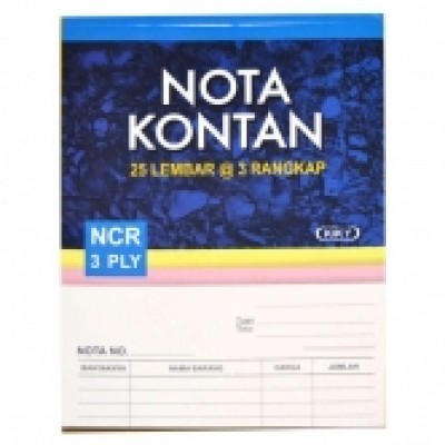 KIKY Nota Kontan 3 Ply Besar